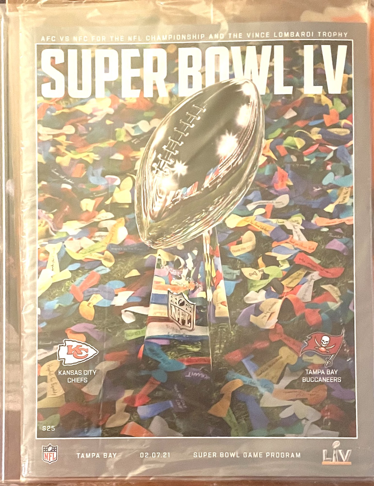 Tom Brady Signed Super Bowl LV Ticket — Beckett Authenticated — image 3 of 3
