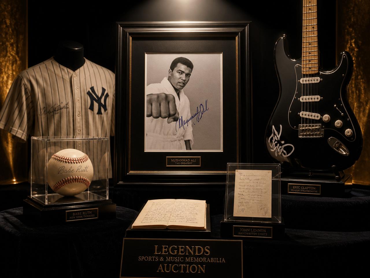 Ray Prisby Signed Memorabilia