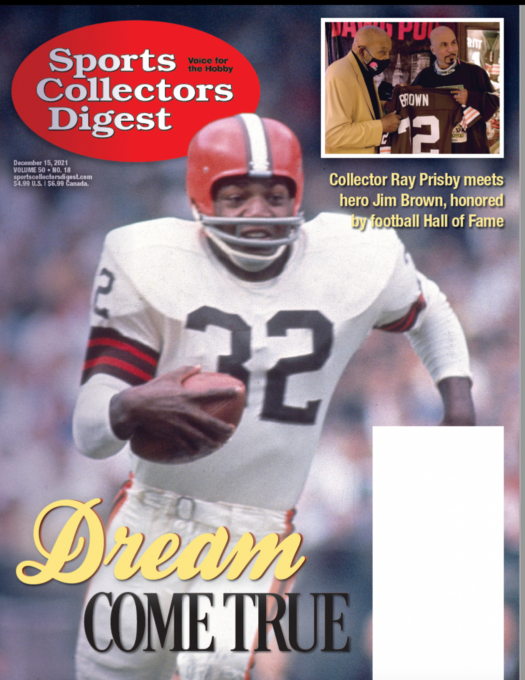 Sports Collectors Digest — 'Dream Come True' Jim Brown Cover (Dec. 15, 2021)